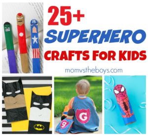 superhero crafts for kids