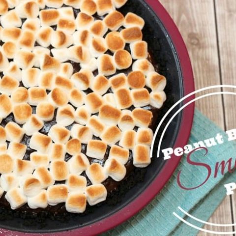 Reeses Peanut Butter Smores Pie