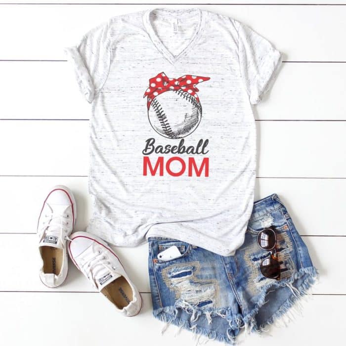 cute baseball mom shirts