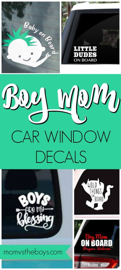 Proud Boy Mom Car Decals – Mom vs the Boys