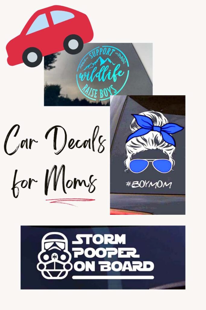 car decals for moms and boy moms