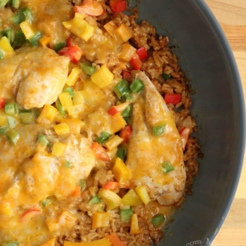 Southwestern Chicken and Rice Skillet