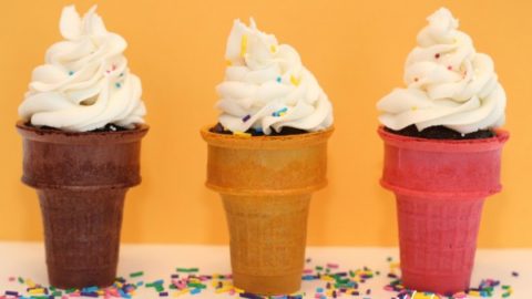 How To Make Ice Cream Cone Cupcakes Mom Vs The Boys