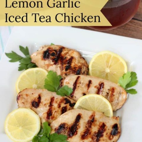 Lemon Garlic Iced Tea Chicken