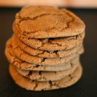 Peanut-Better Gingersnap Cookies