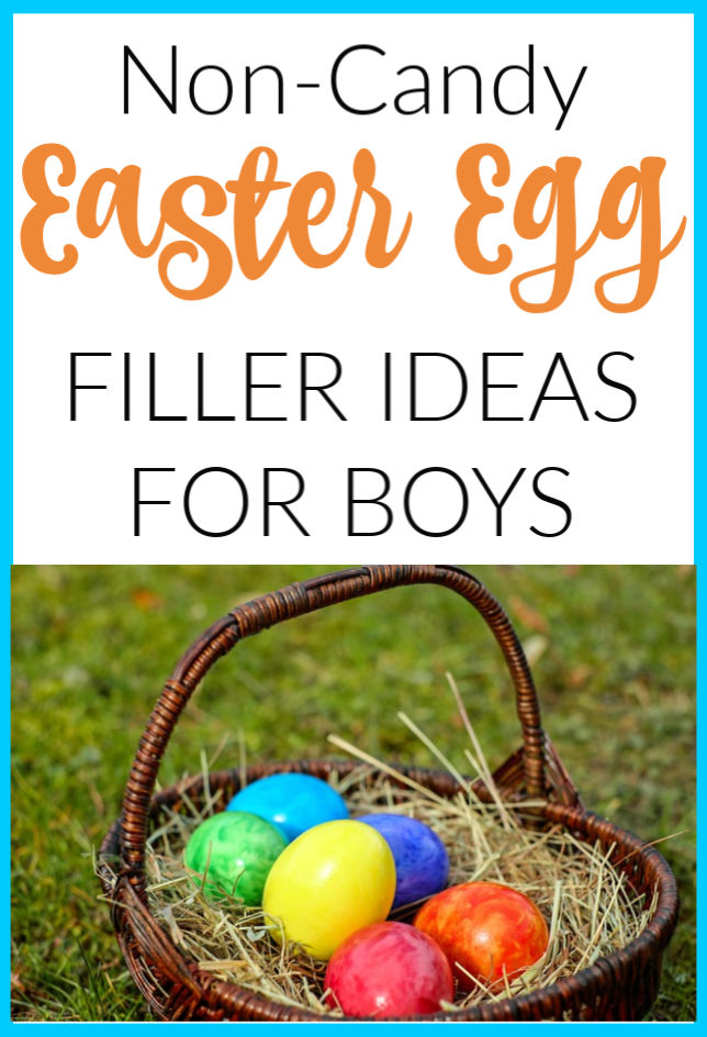 non candy easter egg fillers