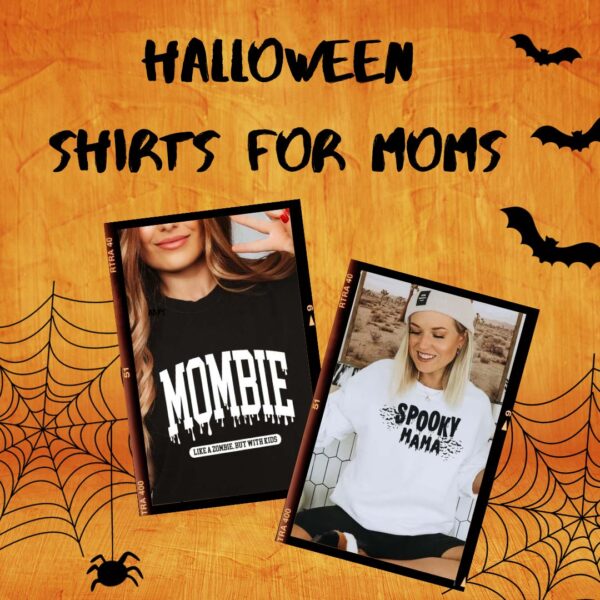 Cool Moms Club Skeleton T-Shirt, Halloween Mom Tee SHirt, Cool Mom