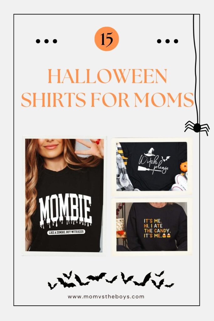 Halloween shirts for moms round up
