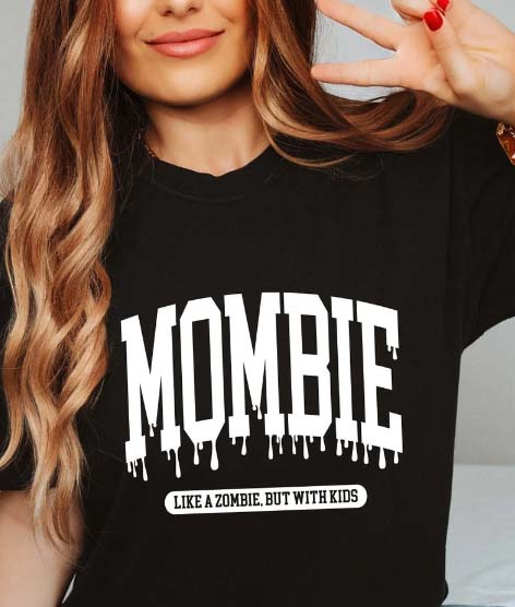 mombie shirt for halloween