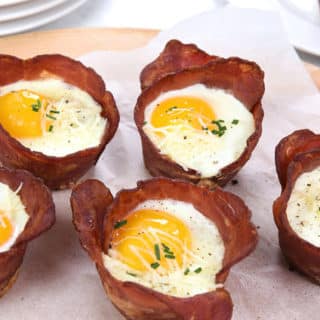 turkey bacon and egg breakfast cups