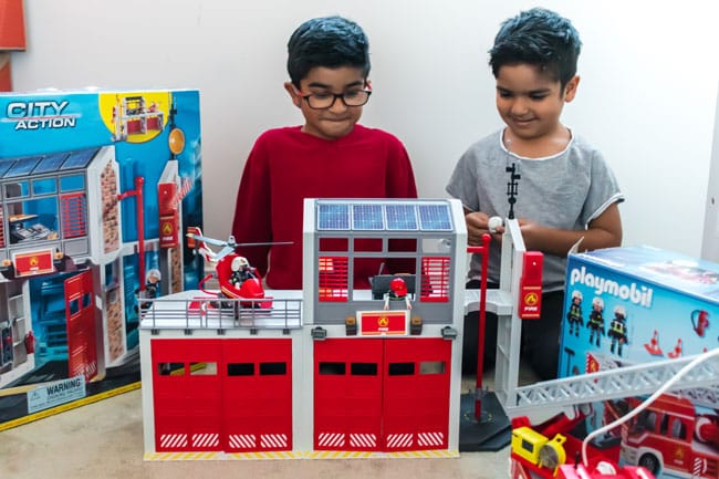 New Playmobil Fire Station Sets – Mom vs the Boys