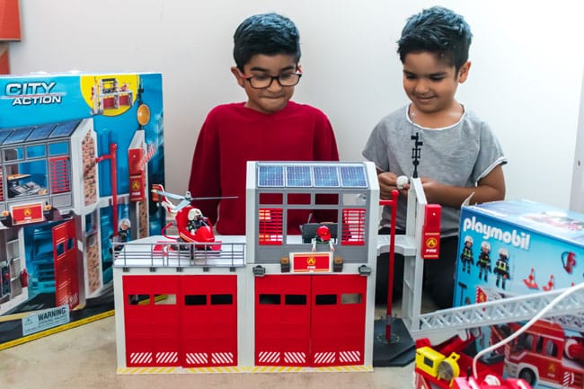 playmobil fire station