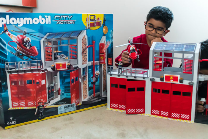 playmobil fire station 9462