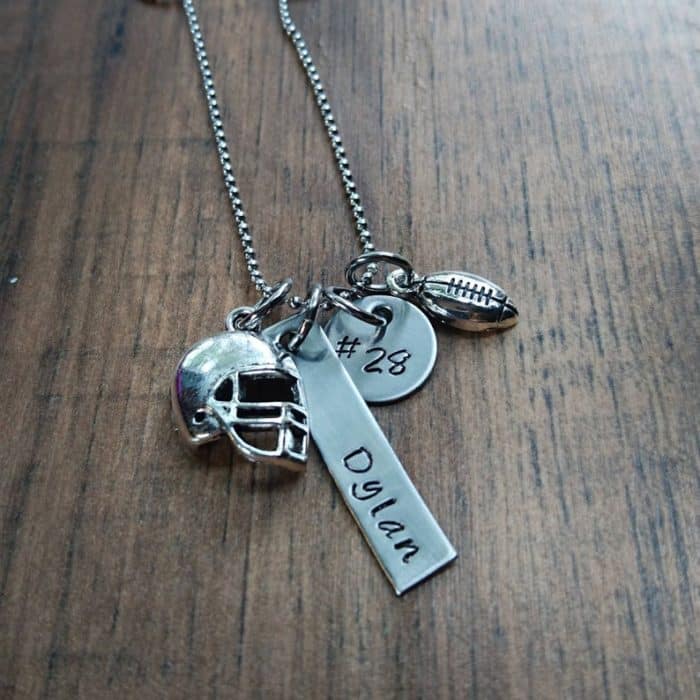 football necklace