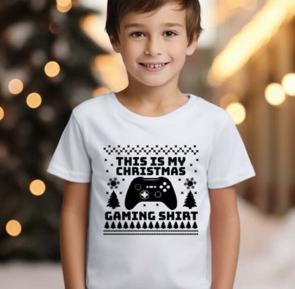 christmas gaming shirt