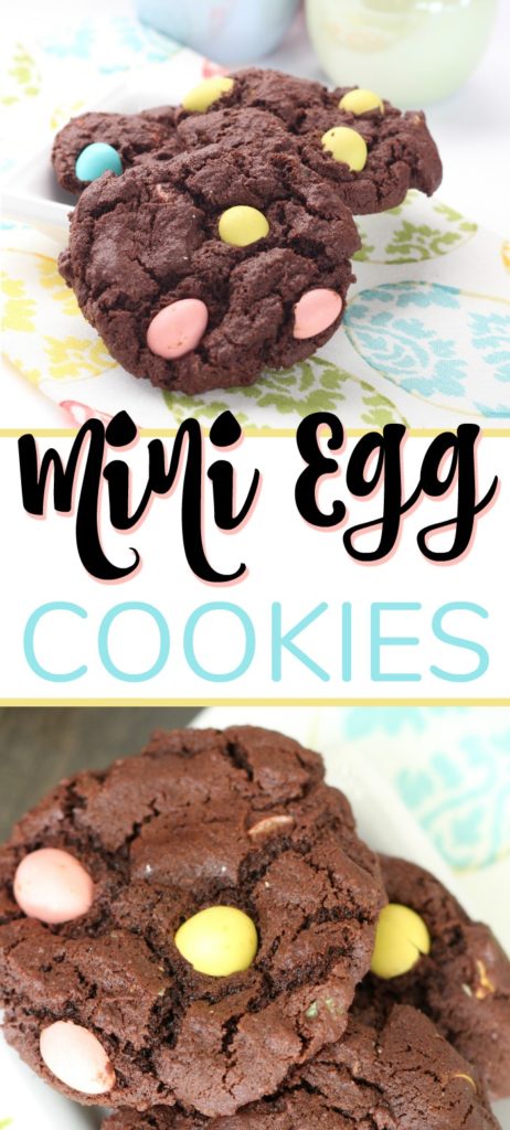 Easter Chocolate Mini Egg Cookies