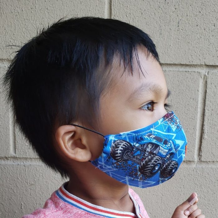 monster truck mask for kids