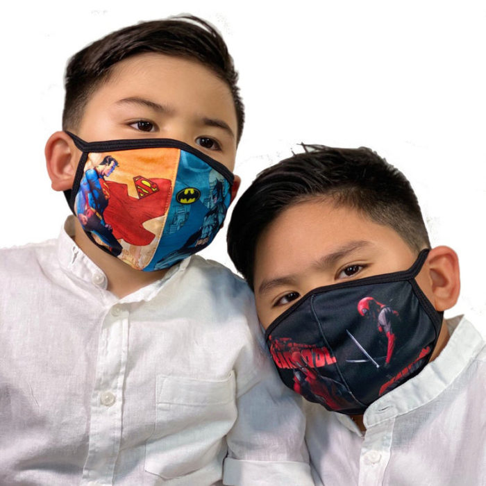 superhero face masks