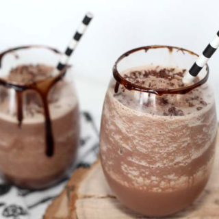 frozen hot chocolate