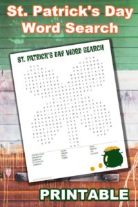 St.Patricks Day Word Search
