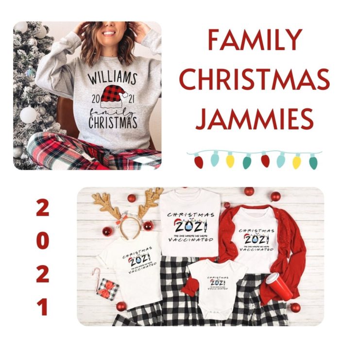 2021 Christmas pajamas
