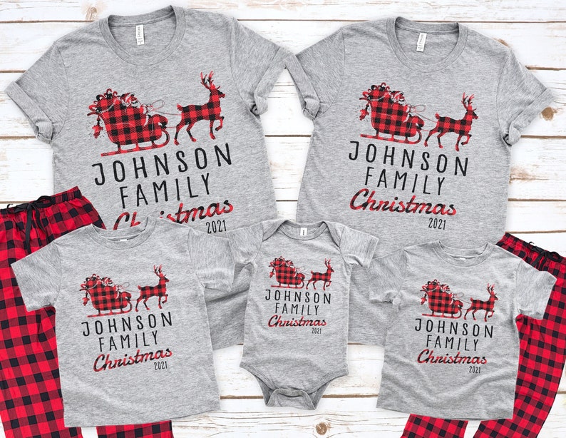 2021 Christmas Pajamas – Mom vs the Boys