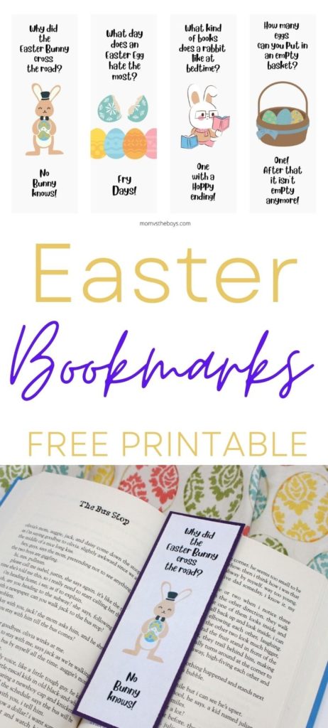 Easter bookmarks pin