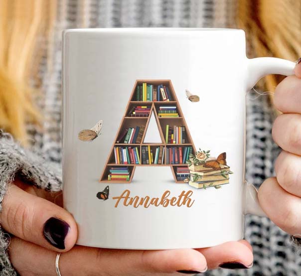 book lover mug