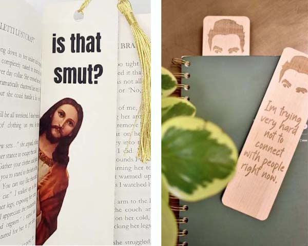 funny bookmarks for book lovers