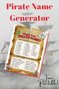 Pirate Name Generator